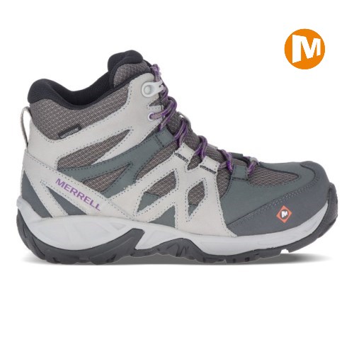 Botas de Seguridad Merrell Siren Mid Waterproof Alloy Toe Mujer MX.I.SQD